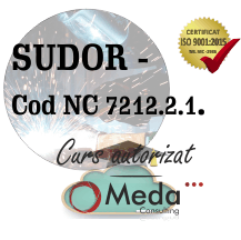 Curs Sudor Cod NC 7212-2-1 Calificare Profesională Recunoscută