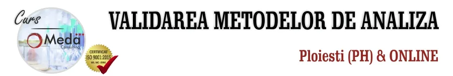 VALIDAREA METODELOR DE ANALIZA - Alegerea metodelor de incercare; Validarea; Alegerea parametrilor; Utilizarea rezultatelor...